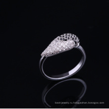 10-летнюю годовщину свадьбы 925 стерлингового серебра кольцо с CA камень Родием ювелирные изделия-это ваш хороший выбор